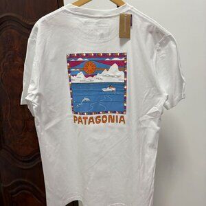 patagonia Back printing t shirt size L